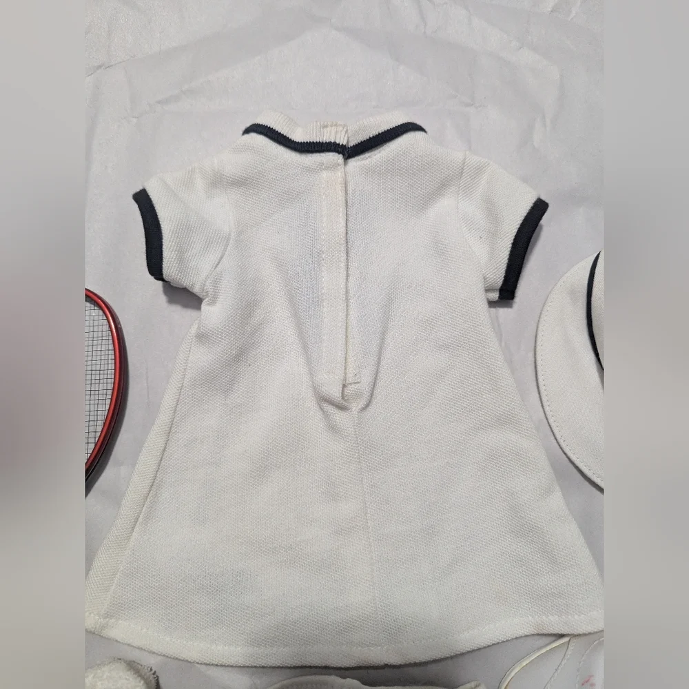American Girl Doll Tennis Outfit With Racket - Picture 8 of 9